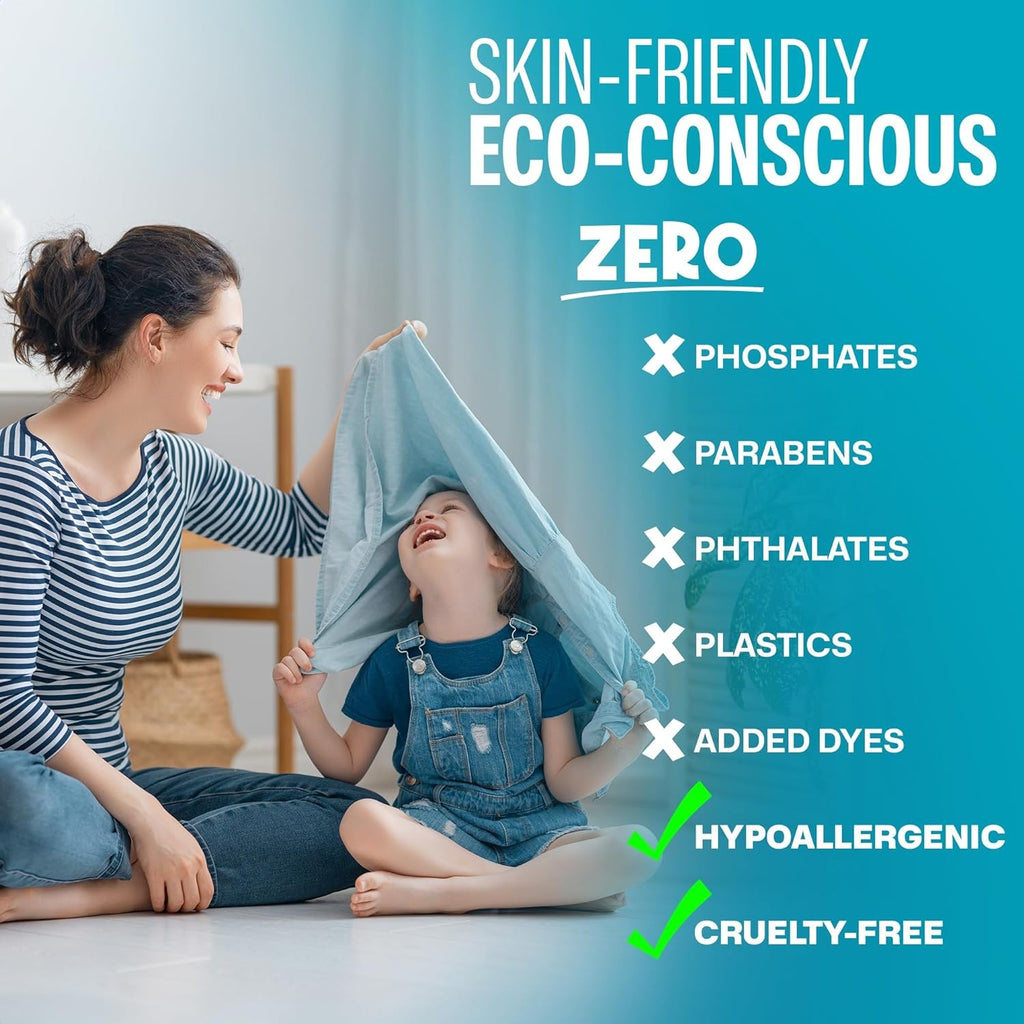 Laundry Detergent Sheets (200 Loads) – Eco-Friendly, Zero Waste, Plastic-Free La